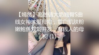 【嫣然】高颜值大奶翘臀S曲线女神性爱自拍，雪白肌肤粉嫩鲍鱼双洞开发，有钱人的母狗 (1)