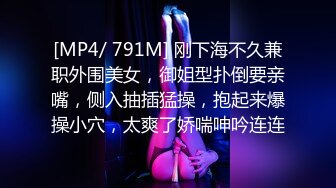 [MP4/ 791M] 刚下海不久兼职外围美女，御姐型扑倒要亲嘴，侧入抽插猛操，抱起来爆操小穴，太爽了娇喘呻吟连连