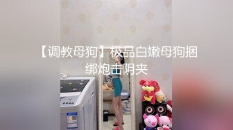 【调教母狗】极品白嫩母狗捆绑炮击阴夹