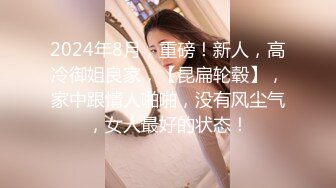 2024年8月，重磅！新人，高冷御姐良家，【昆扁轮毂】，家中跟情人啪啪，没有风尘气，女人最好的状态！