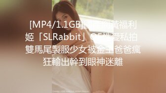 [MP4/1.1GB]國產網黃福利姬「SLRabbit」OF性愛私拍 雙馬尾製服少女被金主爸爸瘋狂輸出幹到眼神迷離