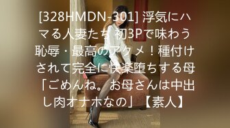 [328HMDN-301] 浮気にハマる人妻たち 初3Pで味わう恥辱・最高のアクメ！種付けされて完全に快楽堕ちする母「ごめんね。お母さんは中出し肉オナホなの」【素人】