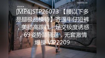 [MP4]STP26073 【腰以下多是腿极品模特】齐逼牛仔短裤，美腿高跟鞋，足交极度诱惑，69姿势舔骚逼，无套激情爆操 VIP2209