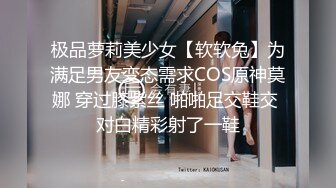 极品萝莉美少女【软软兔】为满足男友变态需求COS原神莫娜 穿过膝紫丝 啪啪足交鞋交 对白精彩射了一鞋