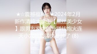 ★☆震撼福利☆★2024年2月新作清纯大学生【黑丝美少女】跟男友家中创业赚钱炮火连天小穴被插得快要肿了 (8)